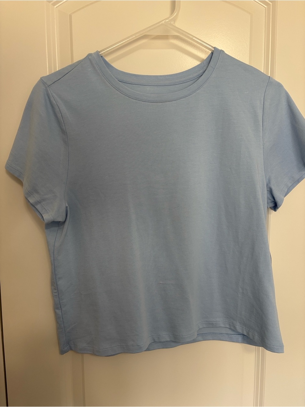Old Navy Light Blue Crewneck Short Sleeve Tee